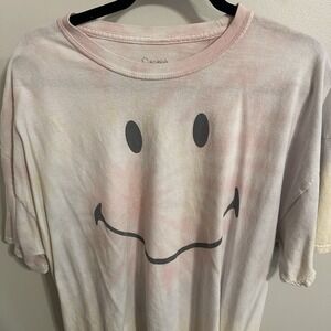 Desert Dreamer Vintage Shirt Size OS White Tie Dye Retro Design Smiley Originals